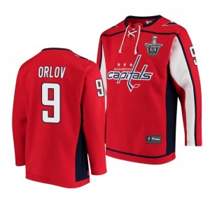 2020 Stanley Cup Playoffs Capitals Dmitry Orlov Jersey Hoodie Red - Sale