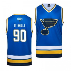 Ryan O'Reilly Blues Blue Hockey Home Tank Top - Sale