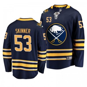 50th Anniversary Buffalo Sabres Navy Breakaway Player Fanatics Branded Jeff Skinner Jersey - Sale