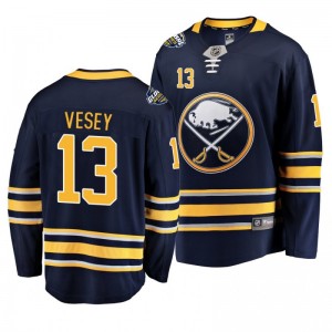 Jimmy Vesey Sabres 2019 NHL Global Series Breakaway Player Navy Jersey - Sale
