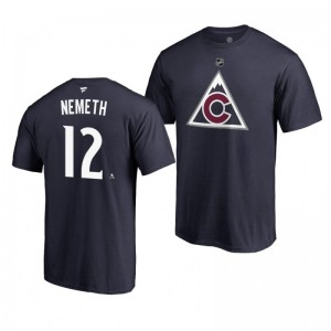 Avalanche Patrik Nemeth Navy Alternate Authentic Stack T-Shirt - Sale