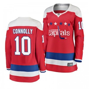 Capitals Brett Connolly Fanatics Breakaway Player Red Women's Alternate Jersey - Sale