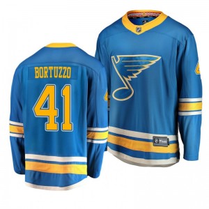 Youth Robert Bortuzzo St. Louis Blues 2019 Alternate Breakaway Player Fanatics Branded Blue Jersey - Sale