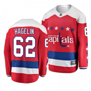 Youth Carl Hagelin Washington Capitals 2019 Alternate Breakaway Player Fanatics Branded Red Jersey - Sale