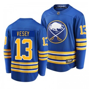 Sabres 2020-21 Jimmy Vesey Breakaway Player Home Royal Jersey - Sale