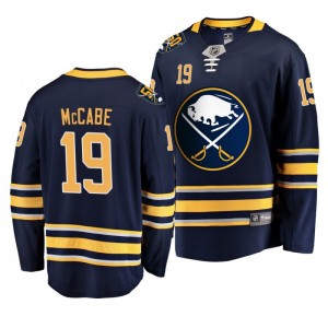 50th Anniversary Buffalo Sabres Navy Breakaway Player Fanatics Branded Jake McCabe Jersey - Sale