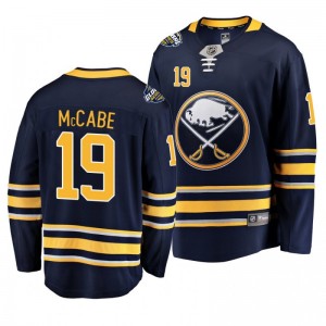 Jake McCabe Sabres 2019 NHL Global Series Breakaway Player Navy Jersey - Sale
