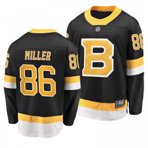 Men's Bruins Kevan Miller Black Alternate Breakaway Premier Jersey - Sale