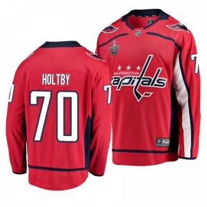 Capitals Braden Holtby 2019 Stanley Cup Playoffs Breakaway Player Jersey Red - Sale