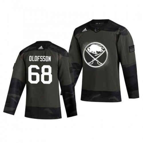 NHL Youth Buffalo Sabres Victor Olofsson #68 Royal T-Shirt